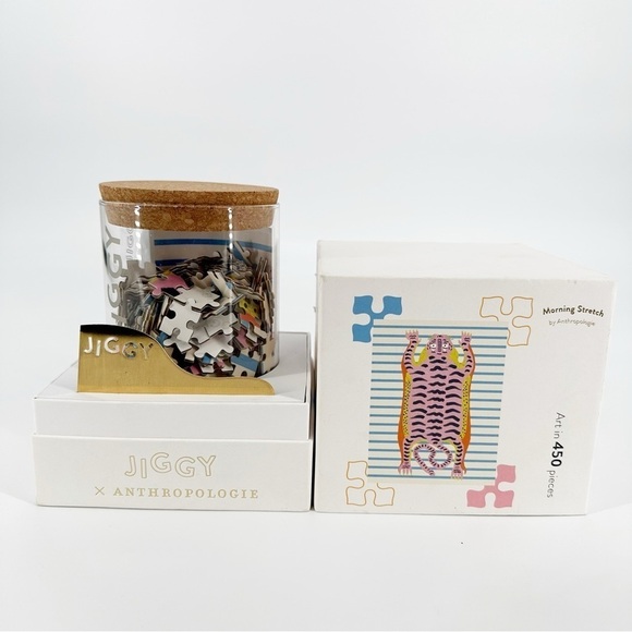 Anthropologie x Jiggy puzzle set "Morning Stretch - Picture 5 of 8